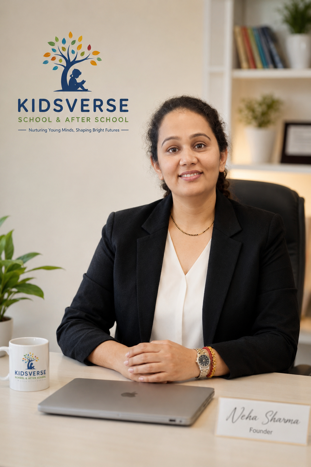 Neha Sharma, Founder Kidsverse School
