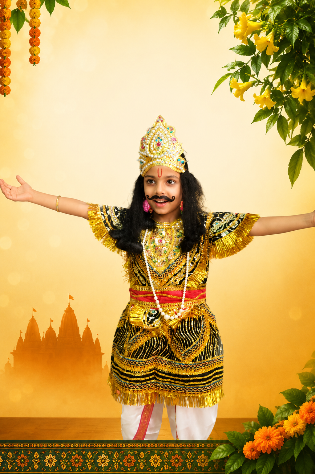 Ravan cultural celebration at Kidsverse