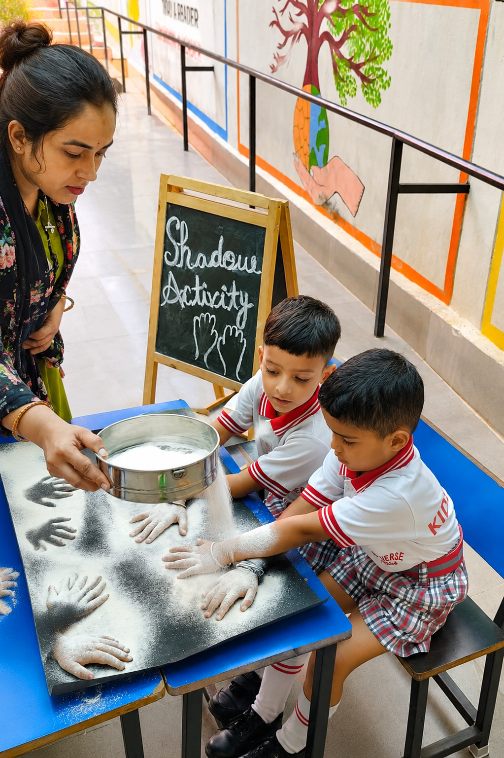 Shadow activity at Kidsverse