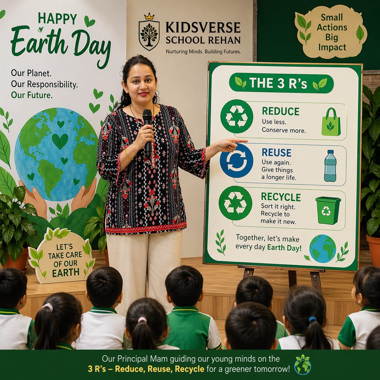 Kidsverse School classroom activity with children learning
